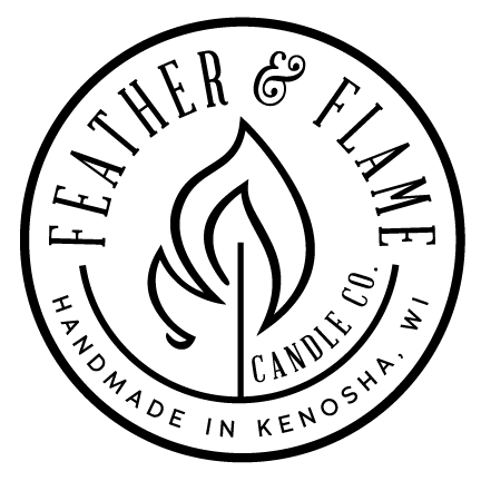 Feather & Flame Candle Co. logo